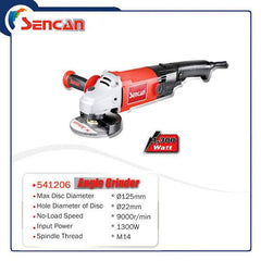 Sencan 541206 Angle Grinder 125MM