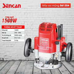 SENCAN 561204 ELECTRIC ROUTER 1500W