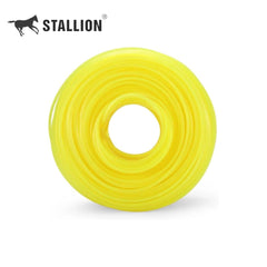 Nylon trimmer line 3mm 50mtr yellow square