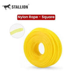 3mm Nylon Trimmer Line Yellow Square