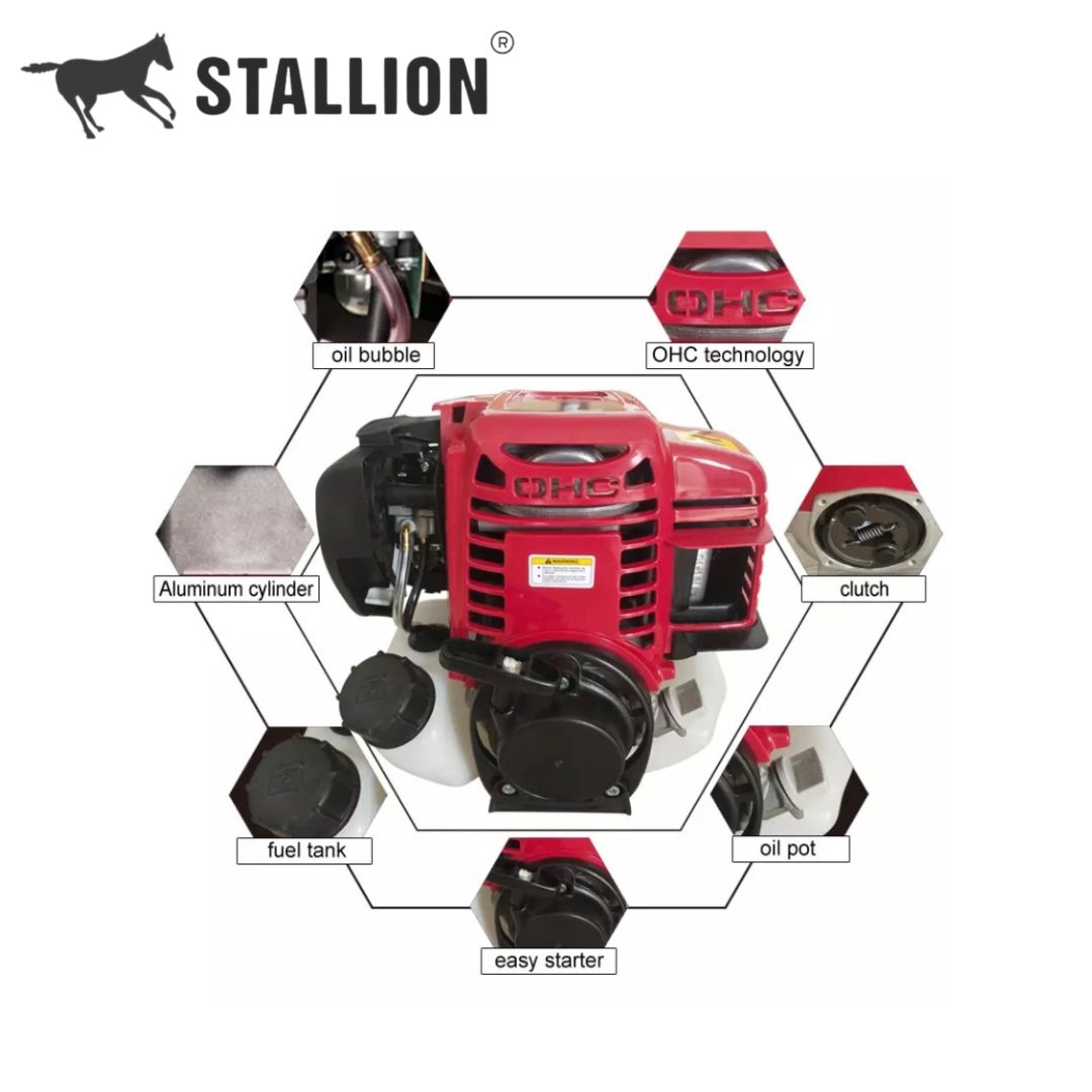 4 STROKE BACK PACK BRUSH CUTTER 50CC
