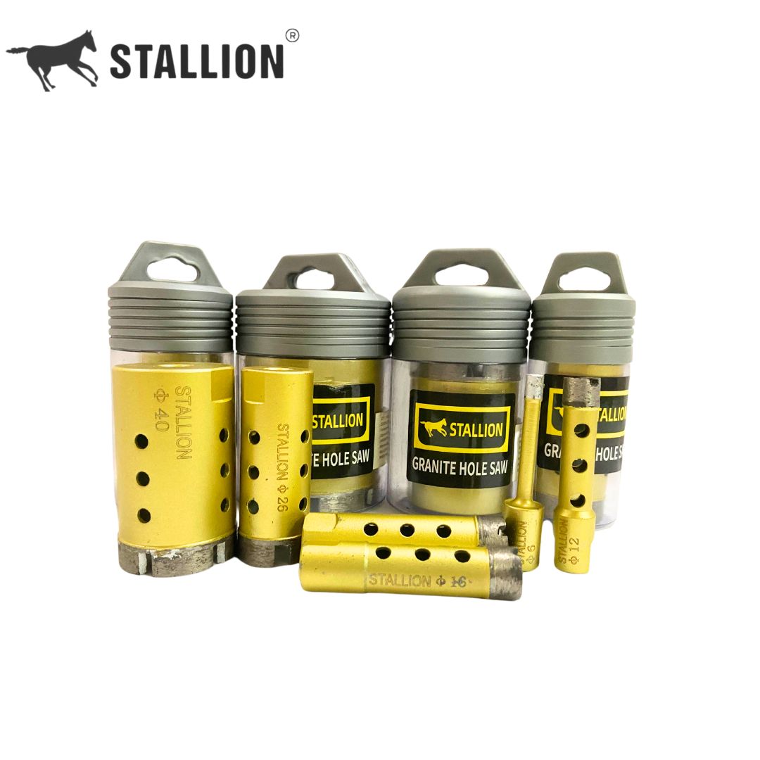 Tallion Tools 16 mm Dia Granite Hole Saw Drill Bit – Stallion Power Tools