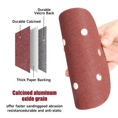 7inch Velcro Paper with 8 holes (10pcs pack)